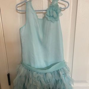 Turquoise dress